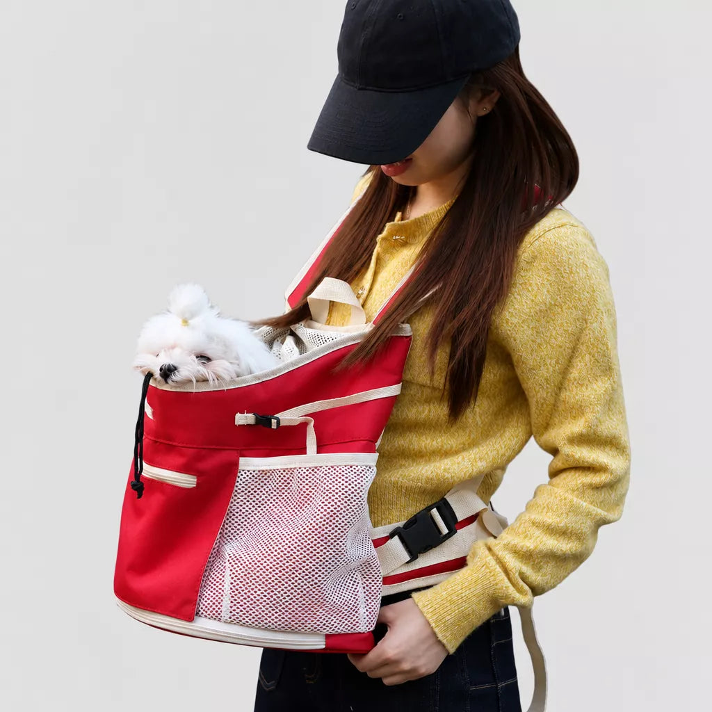 Mesh Backpack Pet Carrier for Small Cats and Dogs