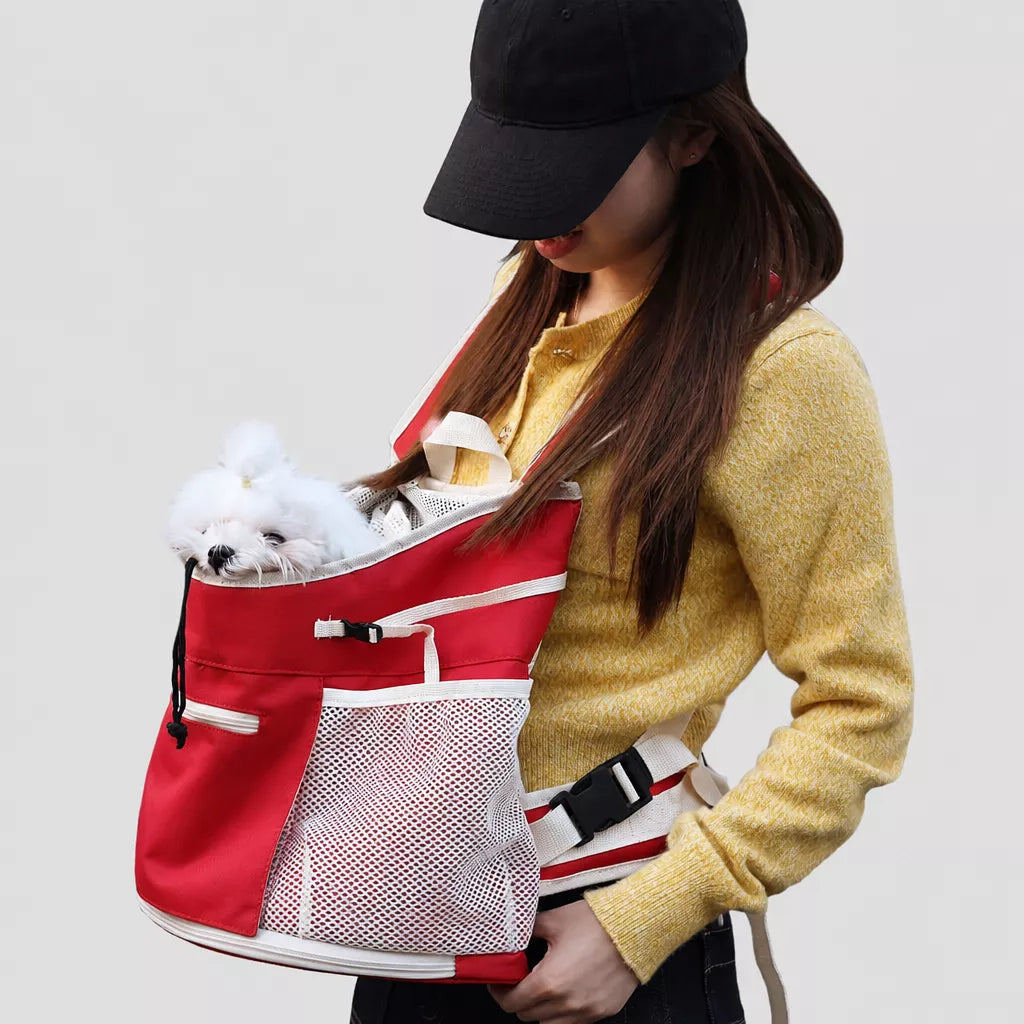 Mesh Backpack Pet Carrier for Small Cats and Dogs