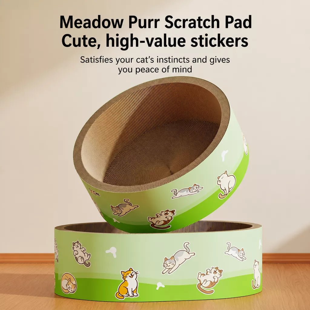 Kraft Paper Cat Scratcher Lounge