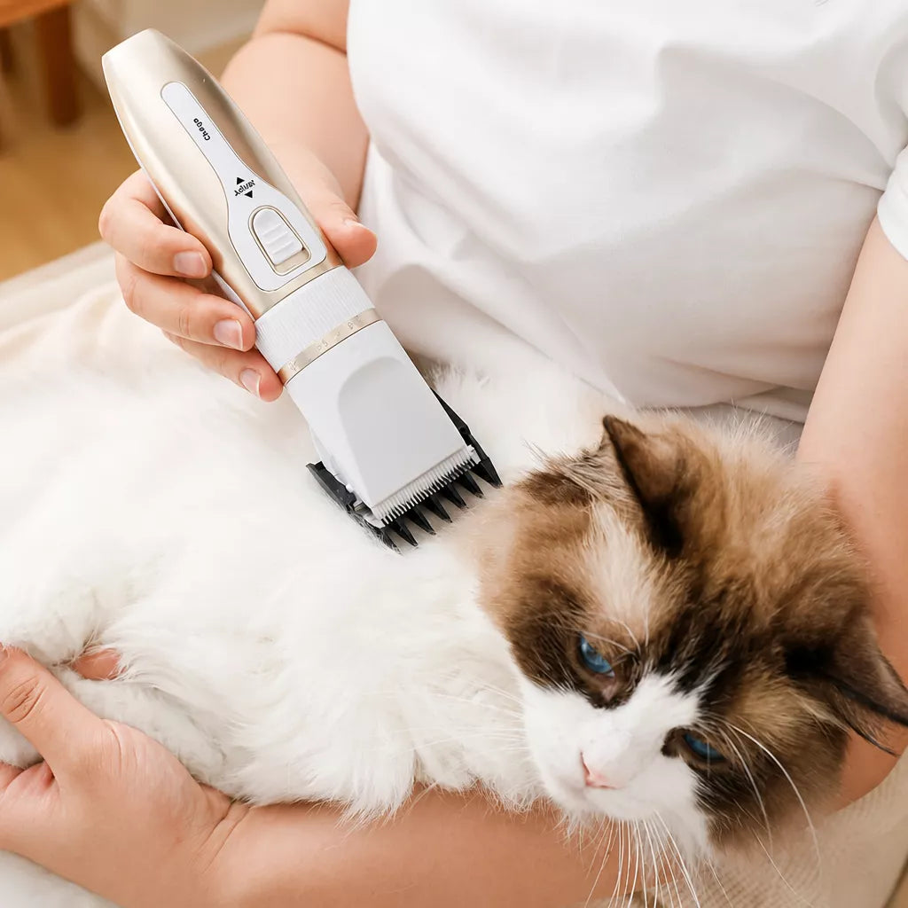 Pet Hair Clipper and Paw Trimmer for Dogs and Cats