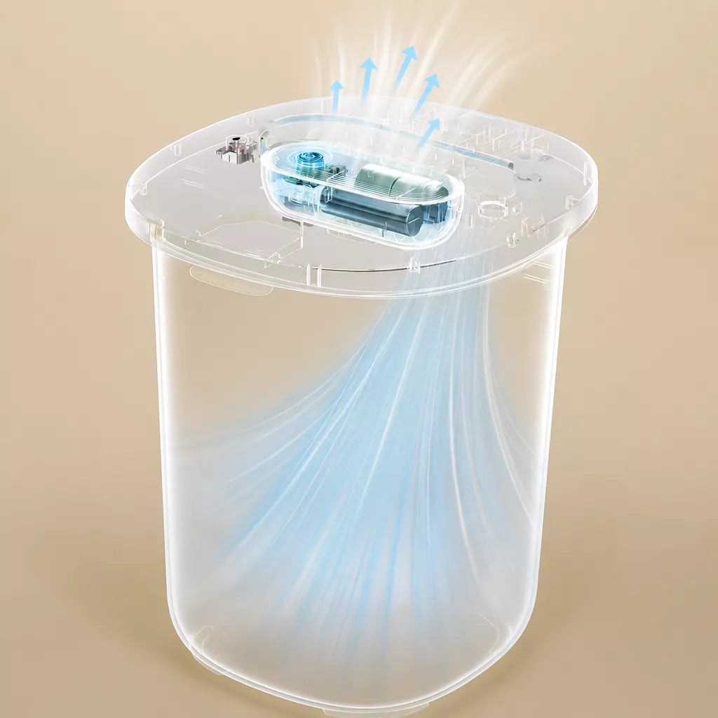 Pet Food Storage Container with Vacuum-Seal Lid