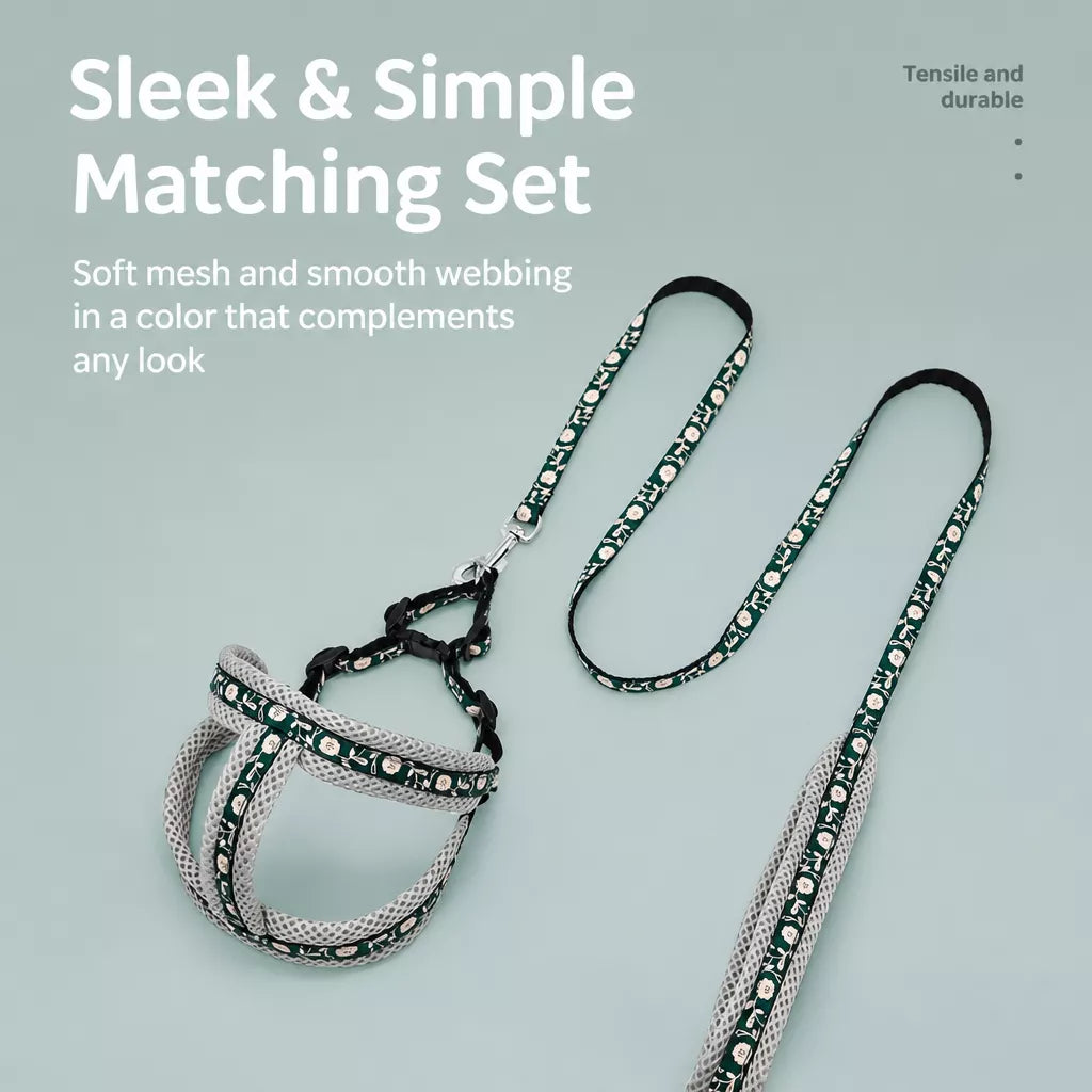 Small Dog Vest Harness and Leash
