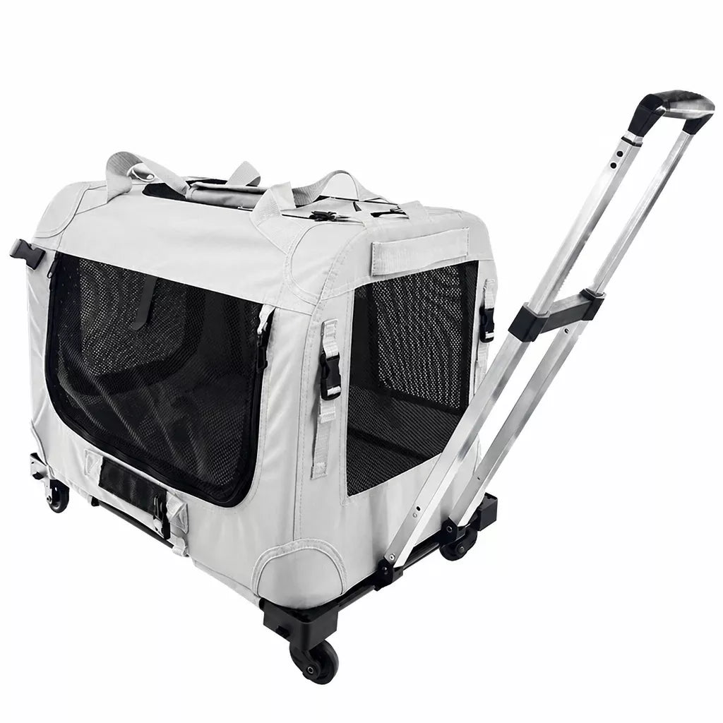 Large Foldable Pet Carrier for Cats and Dogs