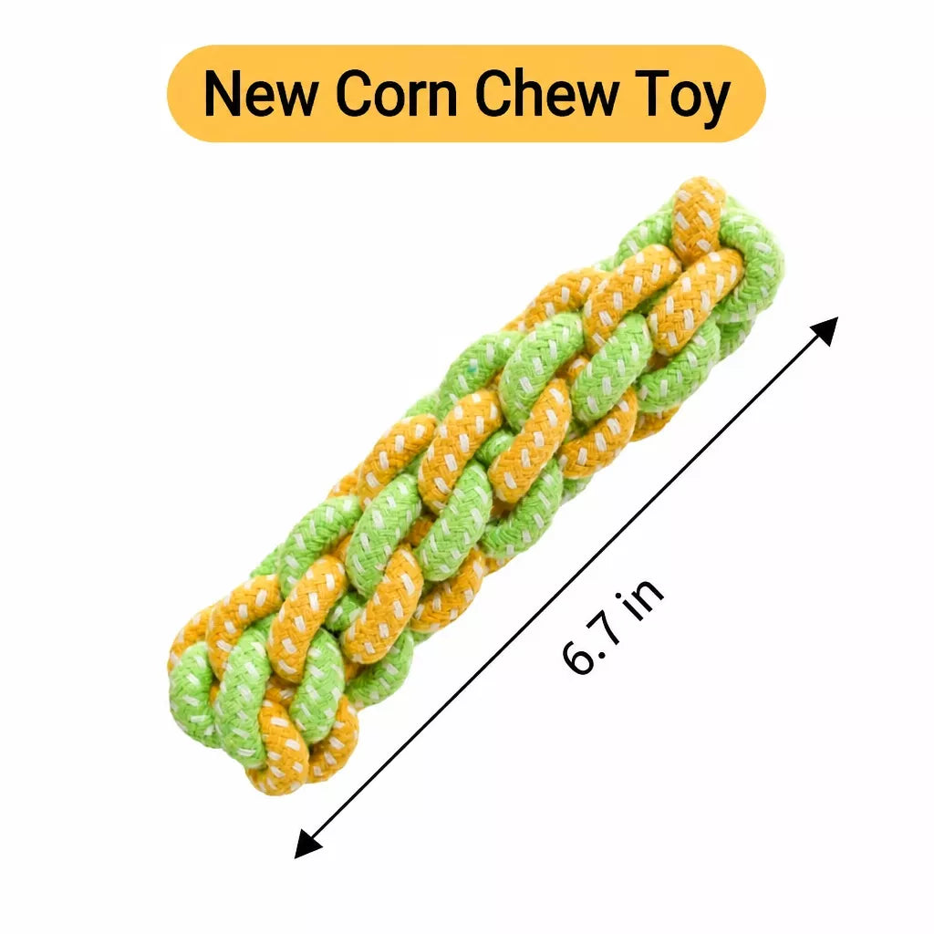 Knotted Rope Dog Toy for Tug, Fetch & Chew Play