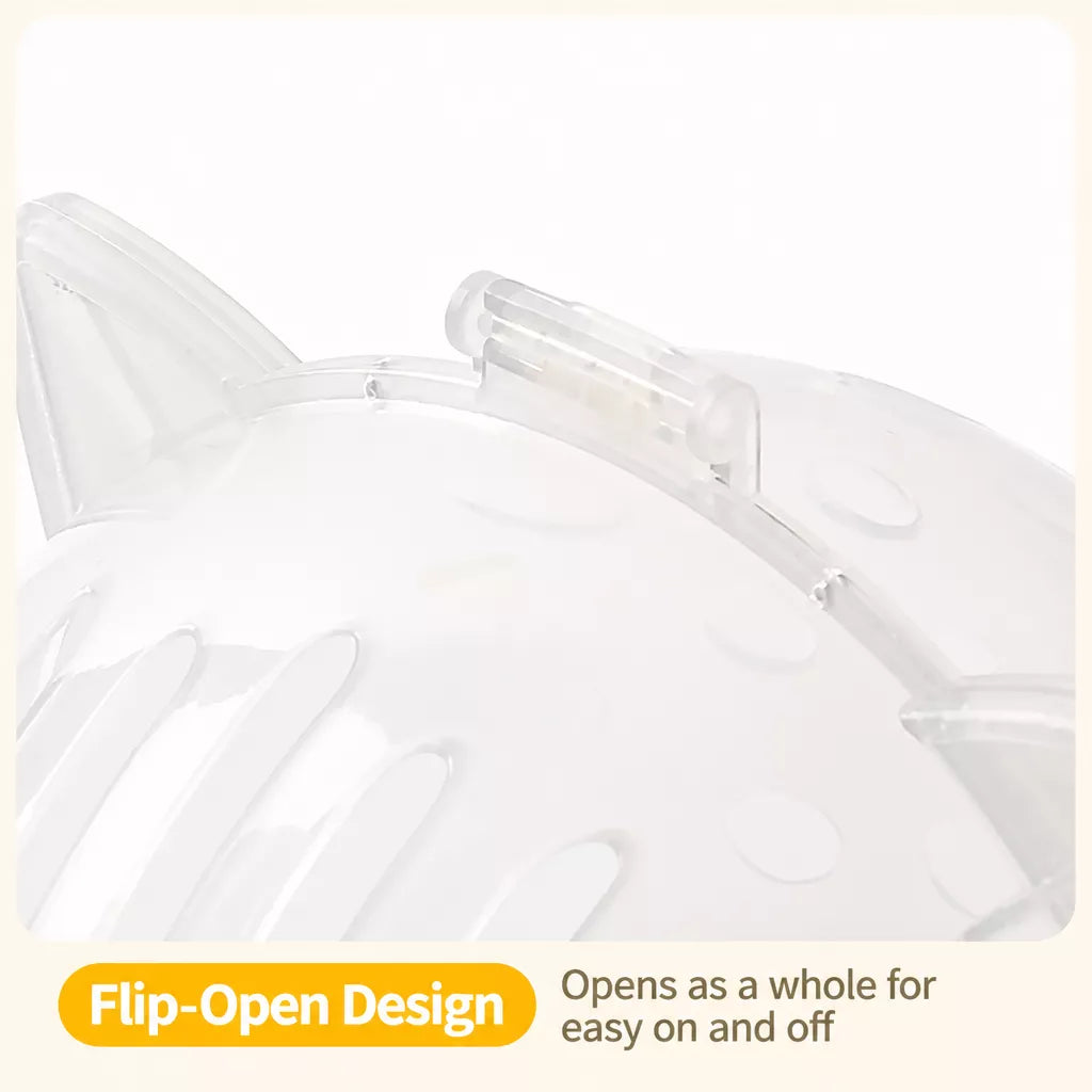 Clear Plastic Cat Elizabethan Collar