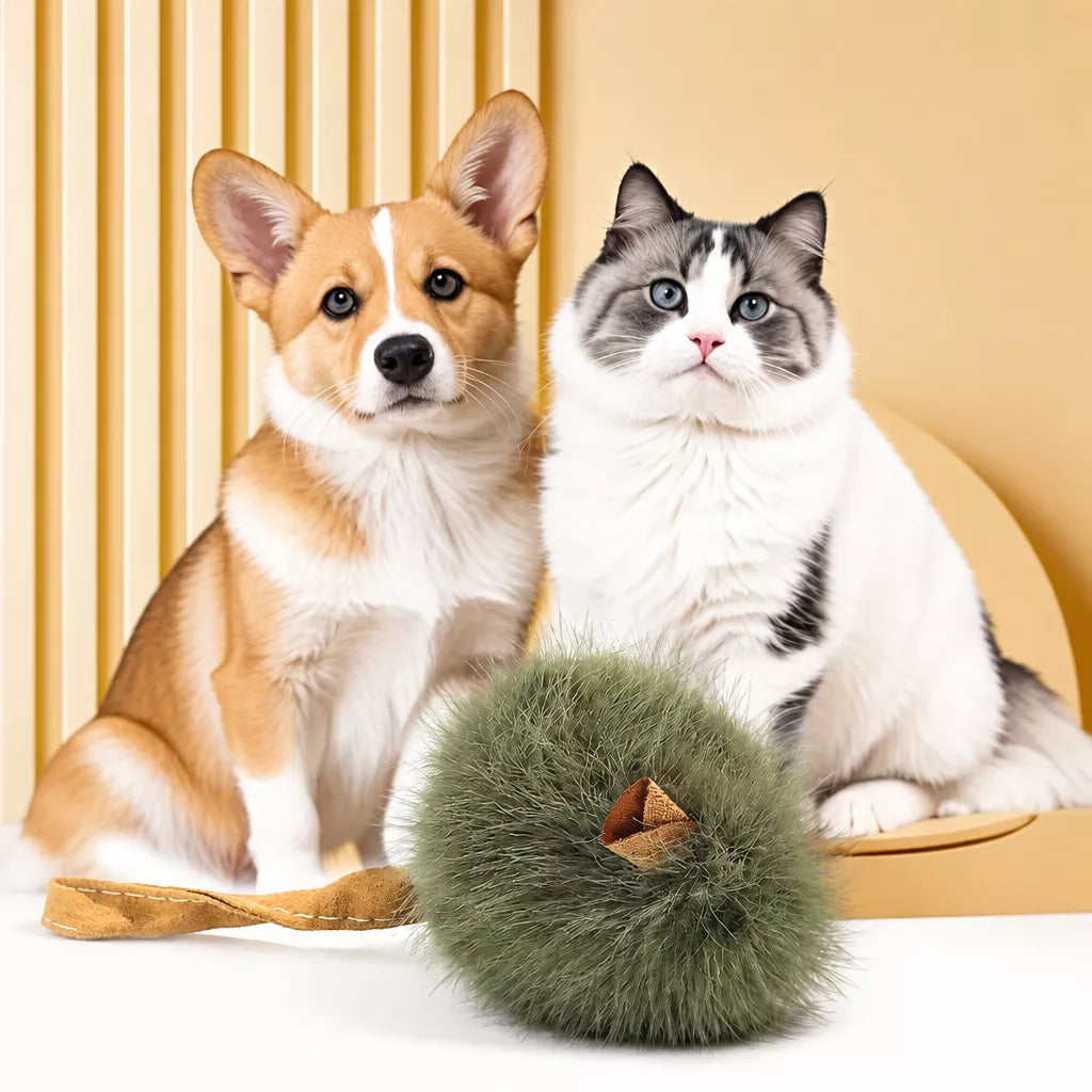 Touch-Activated Plush Mouse Cat Toy