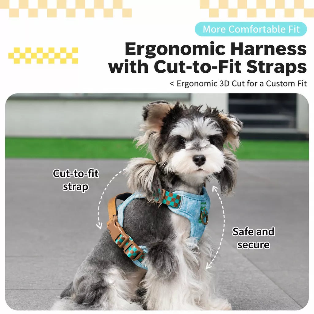 Adjustable Polyester Dog Vest Harness and Leash