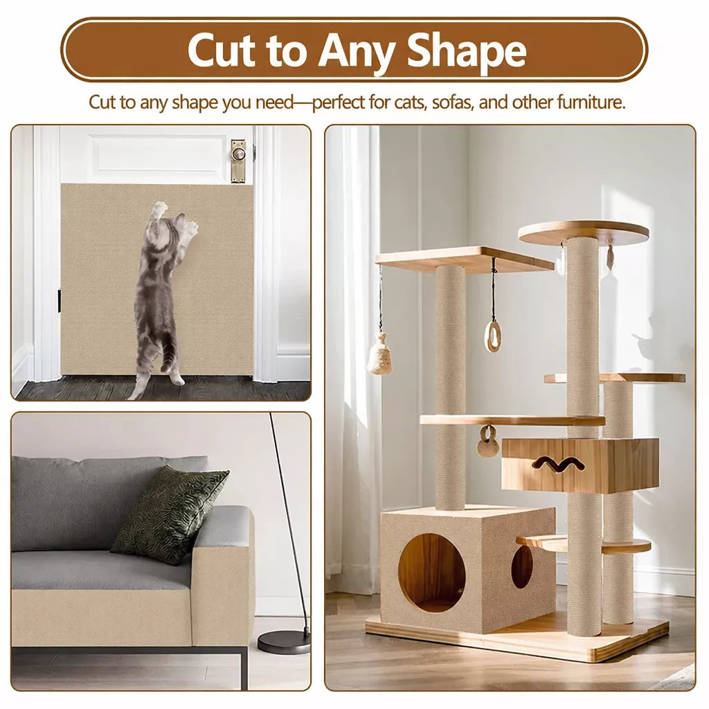 Wall-Mount Cat Scratching Mat