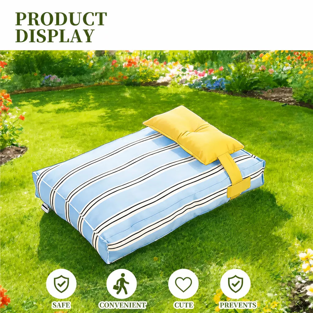 Washable Polyester Pet Bed Mat for Dogs and Cats