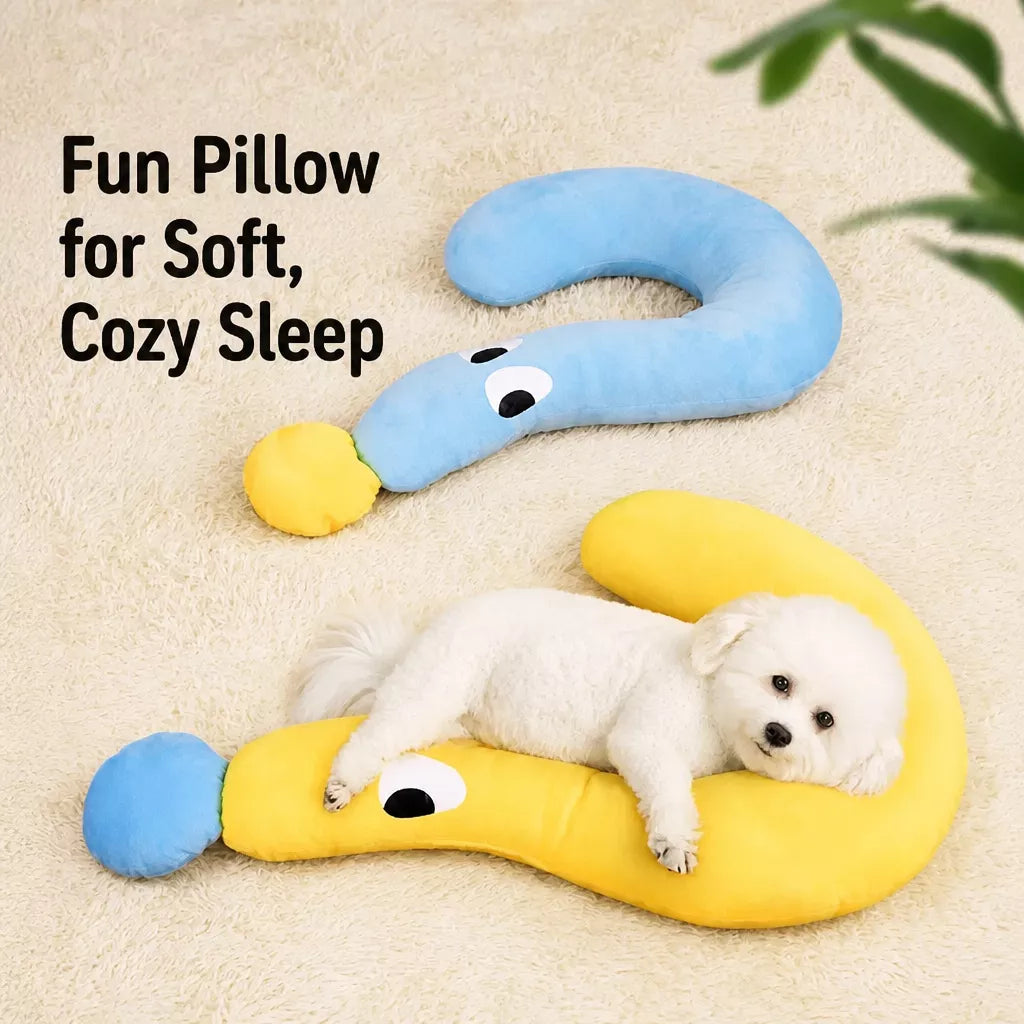 Pillow-Style Pet Bed for Cats and Dogs