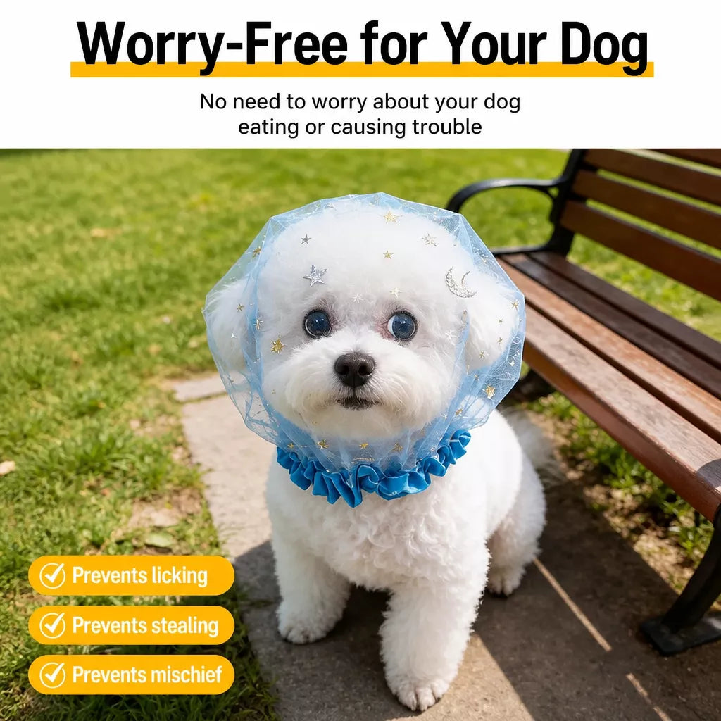 Breathable Mesh Dog Muzzle for Small and Medium Dogs