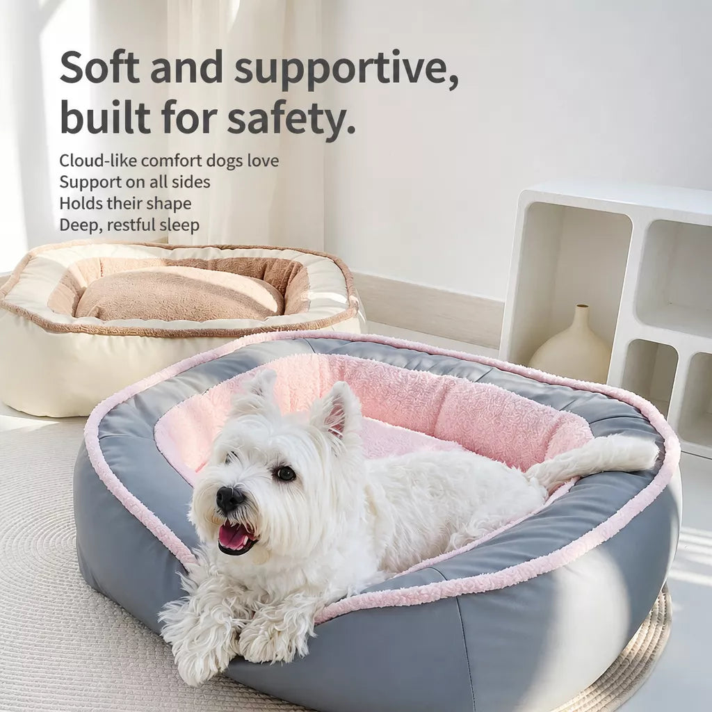 Thick Removable-Washable Pet Bed for Cats and Dogs