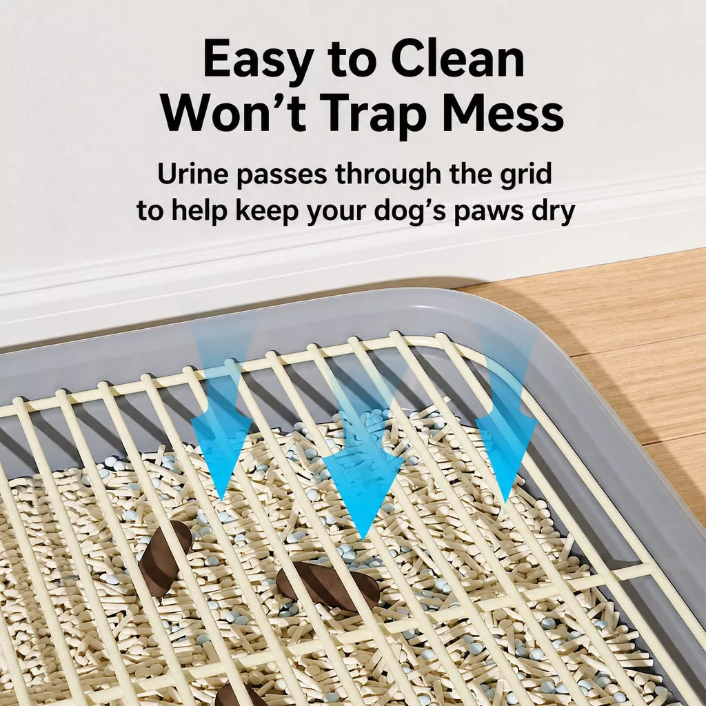 Portable Dog Potty Tray for Small to Large Dogs