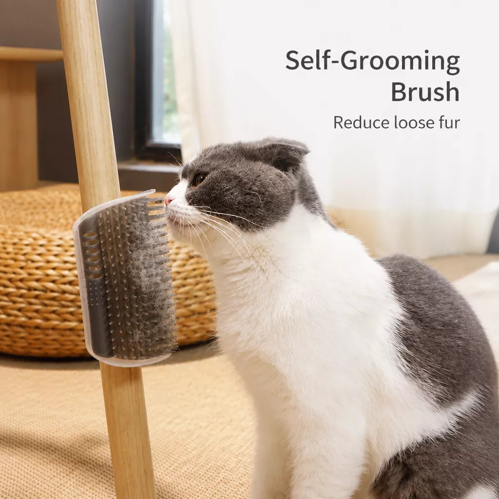 Corner-Mount Cat Scratcher Pads with Adhesive and Screws