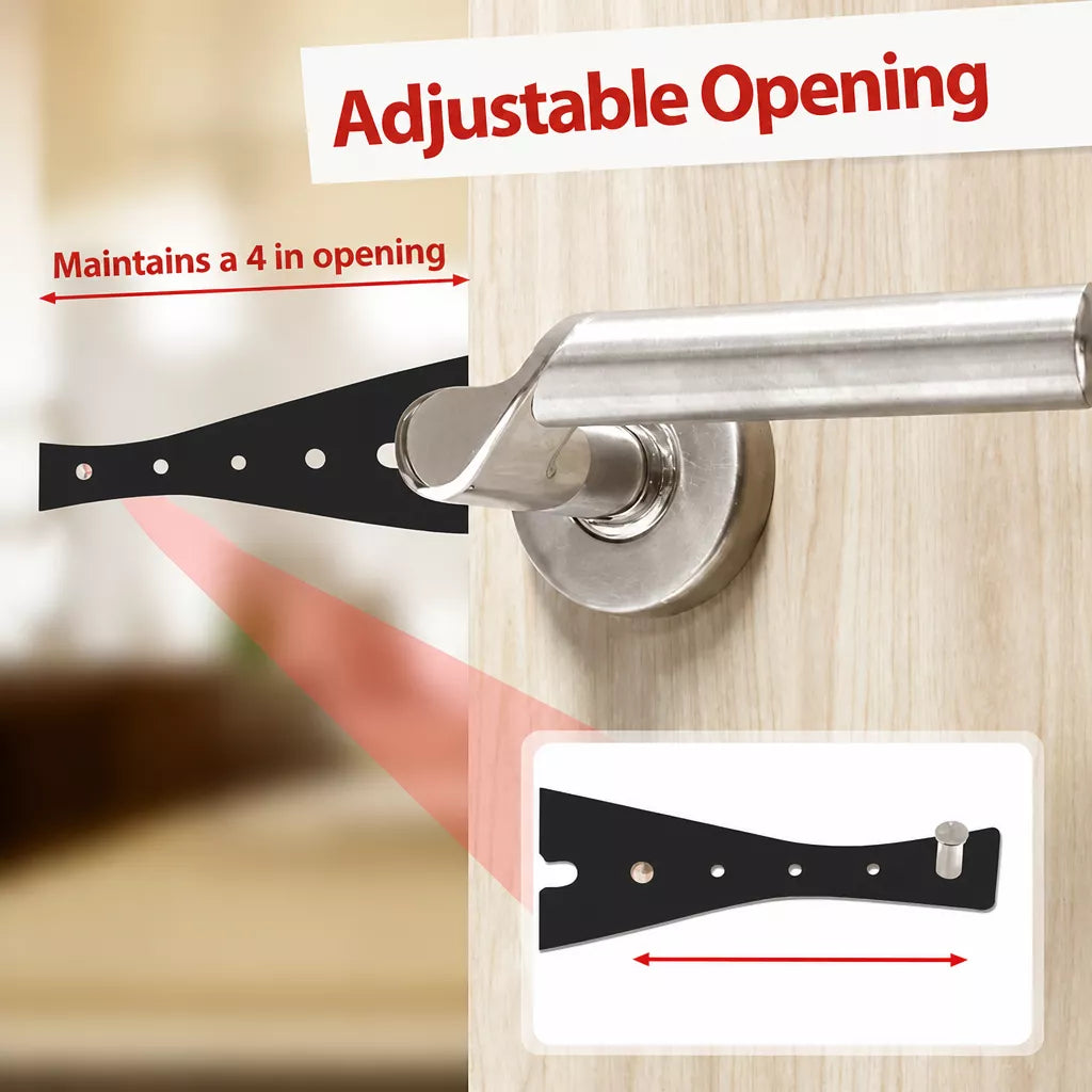 No-Drill Pet Door Holder for Cats and Dogs