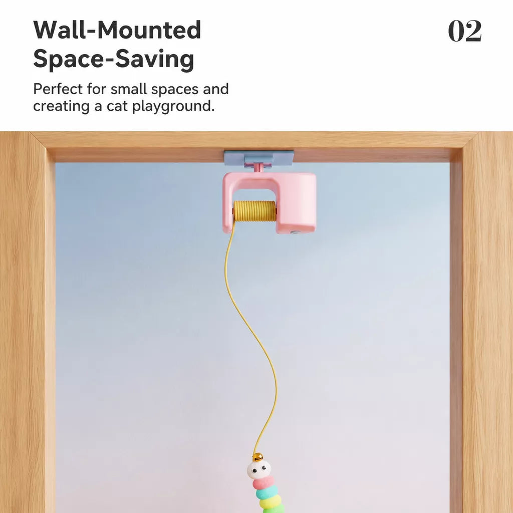 Automatic Hanging Cat Yo-Yo Toy
