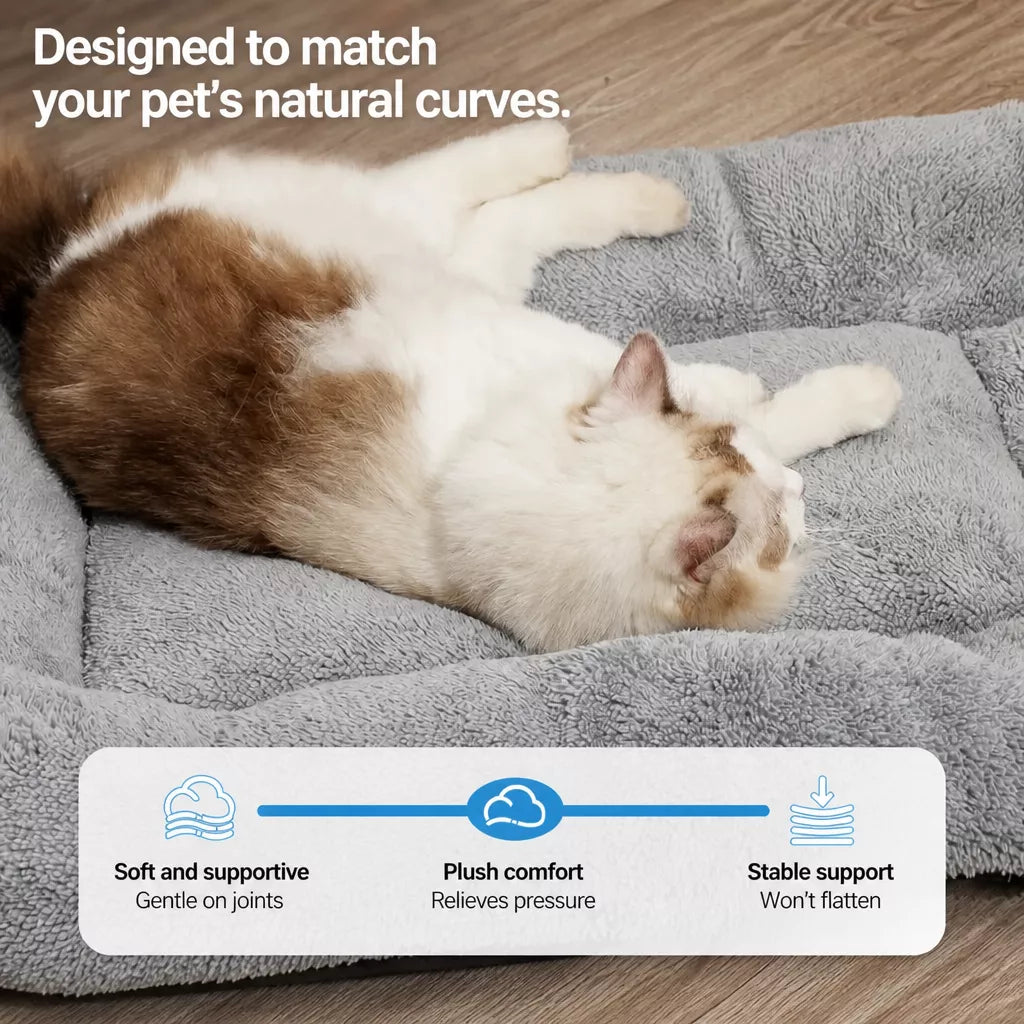 Pet Bed for Dogs and Cats, Multiple Sizes for Small to Large Pets