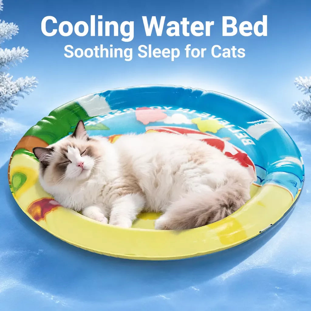 Water-Filled Pet Bed Mat