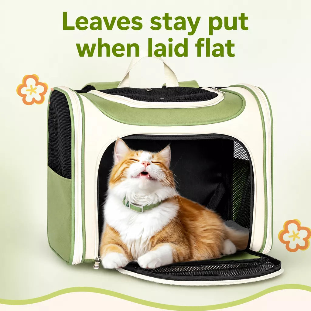 Portable Canvas Cat Carrier
