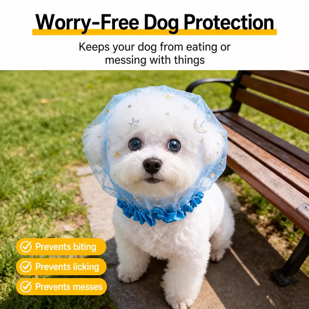 Breathable Mesh Dog Muzzle for Small Dogs