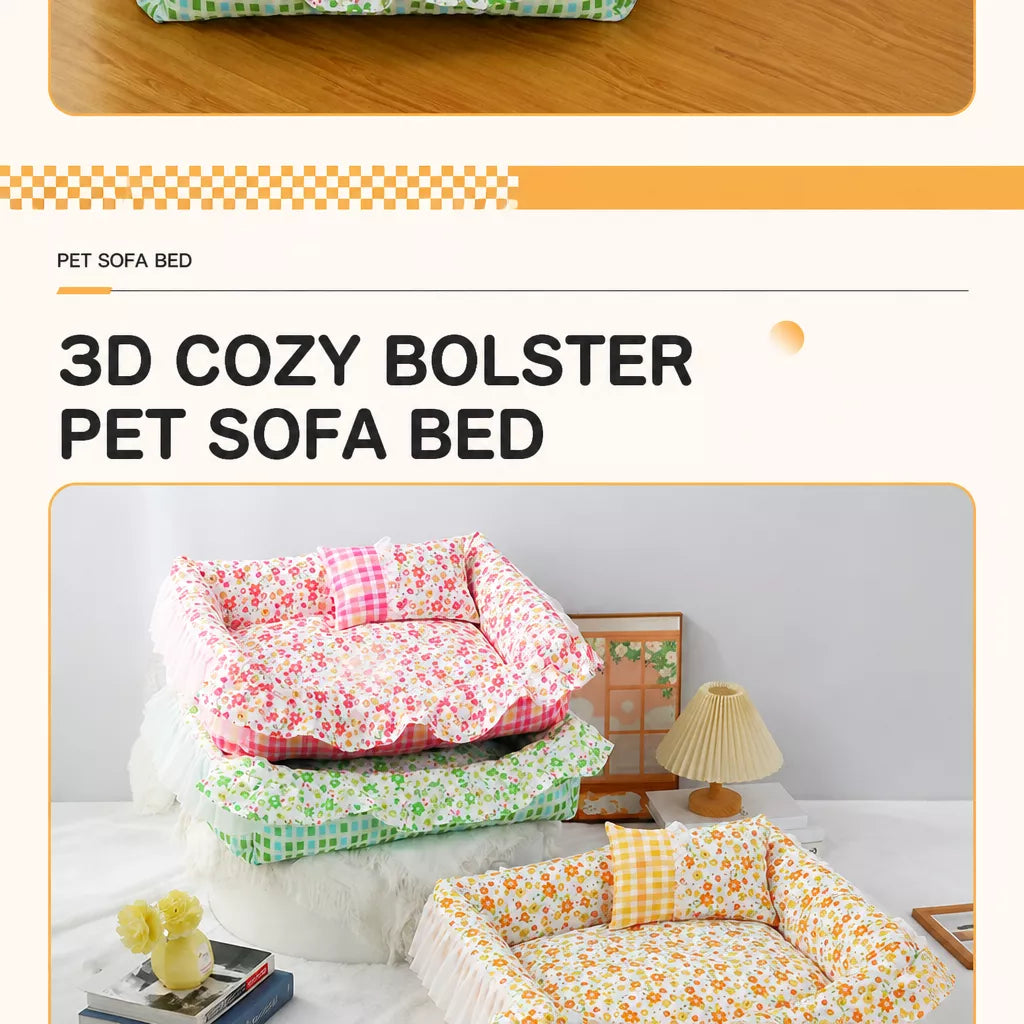 Pet Sofa Bed for Cats and Dogs