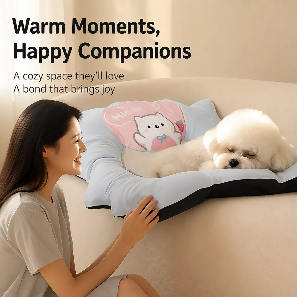 Removable Washable Pet Bed for Dogs and Cats