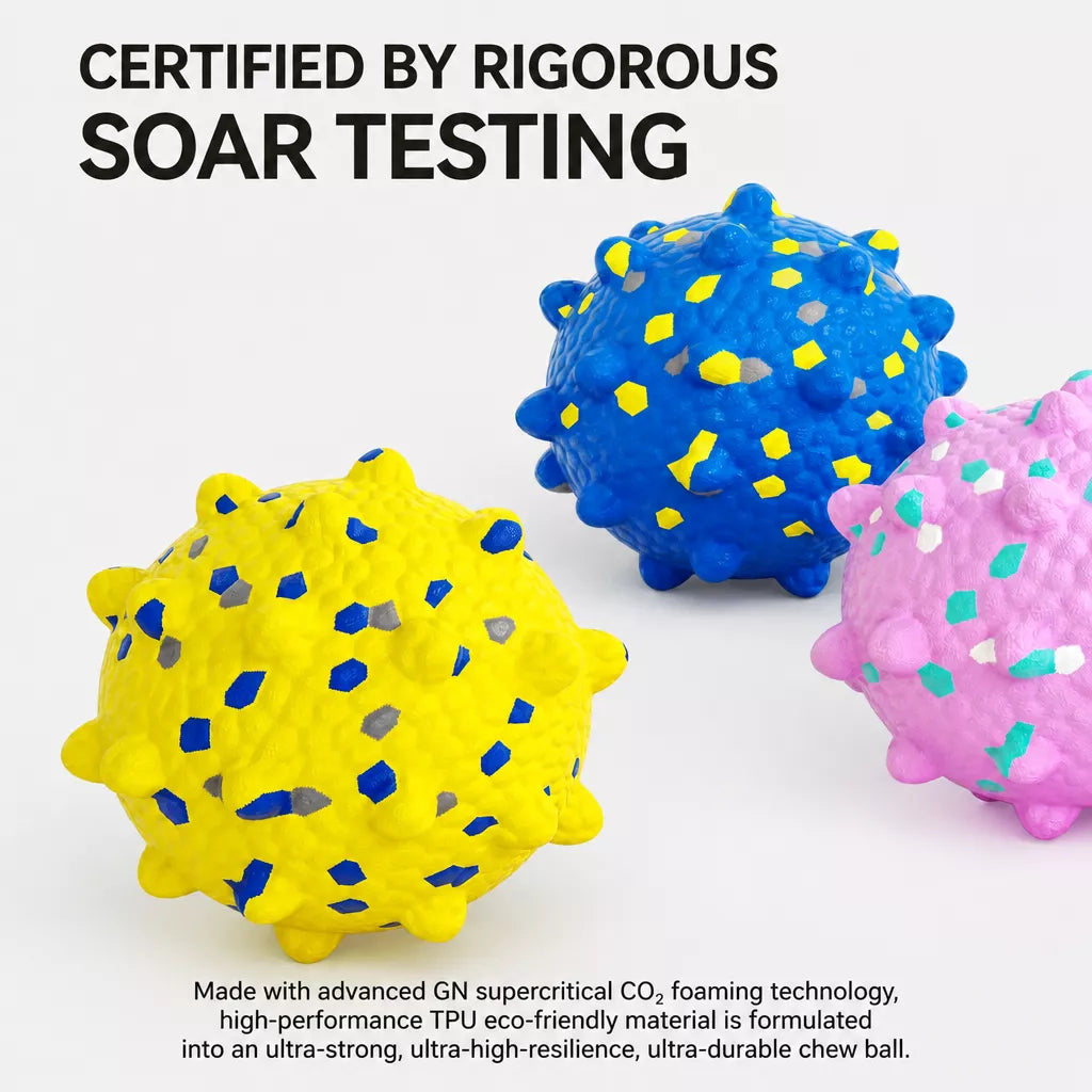 E-TPU Dog Ball Toy for Chewing and Play