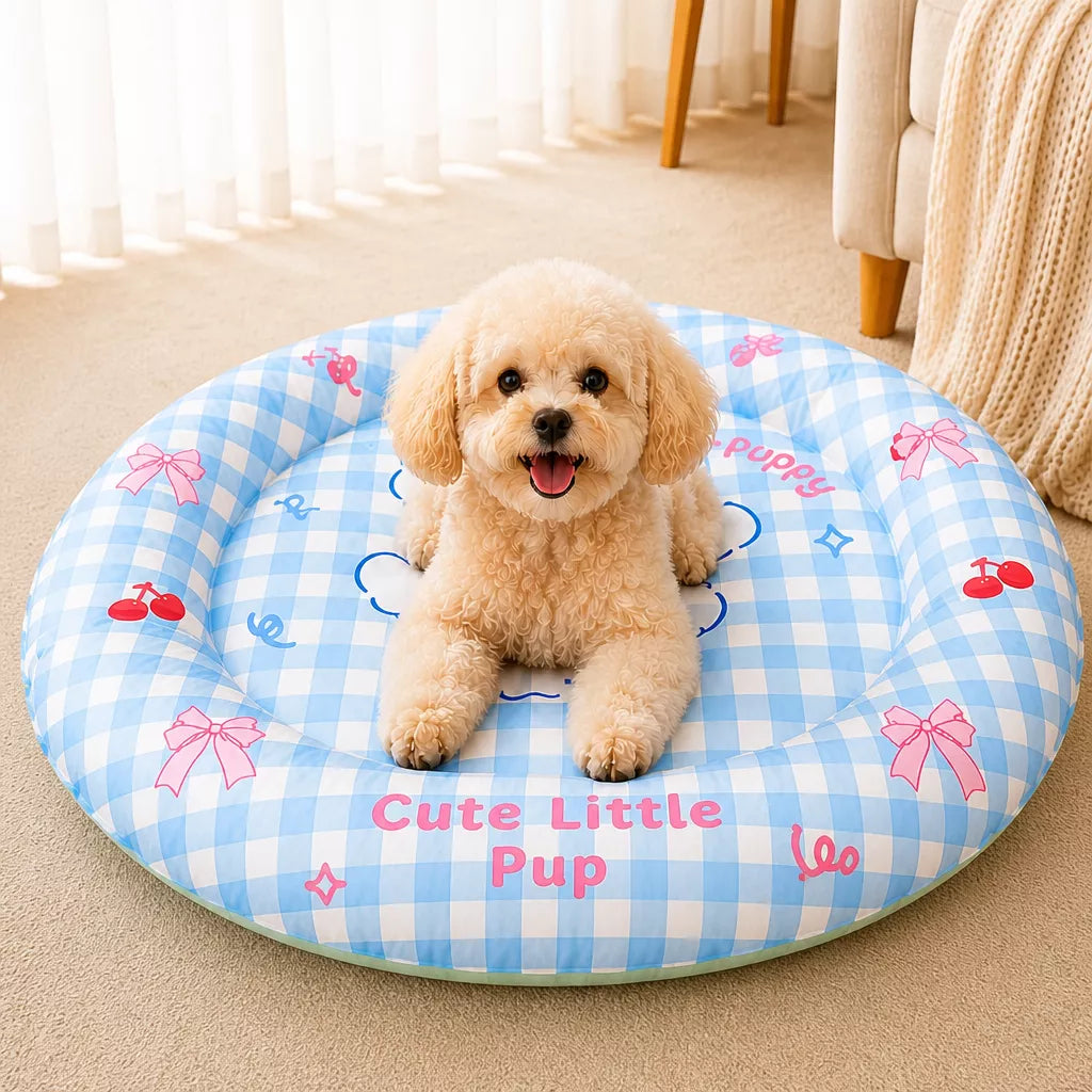 Round Nylon Pet Mat for Dogs and Cats