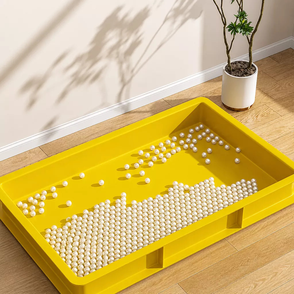 Dog Potty Training Tray with Grate for Small to Large Dogs