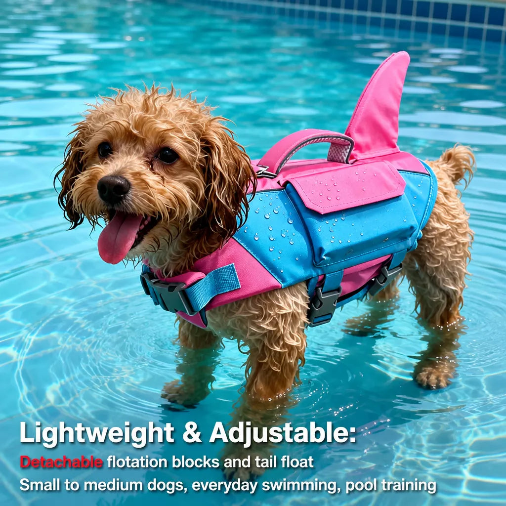 Dog Swim Vest for Swimming and Water Activities