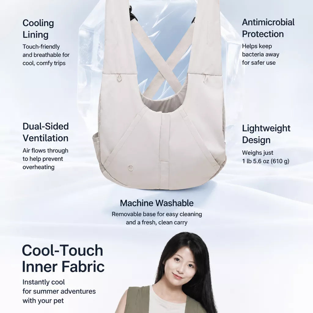 Summer Pet Carrier Backpack for Small Dogs and Cats