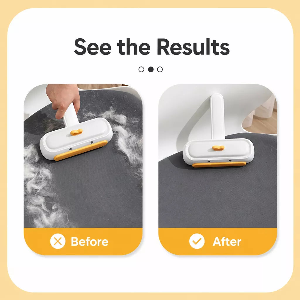 Two-Way Pet Hair Lint Roller
