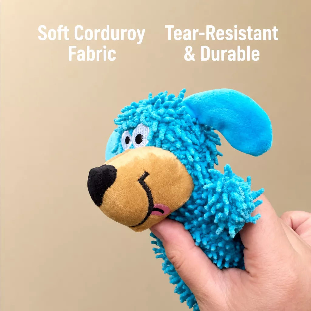 Squeaky Mop Dog Toy