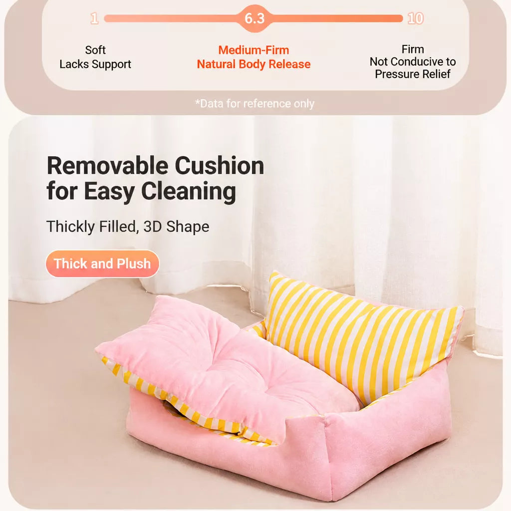 Pet Bed for Cats and Small Dogs