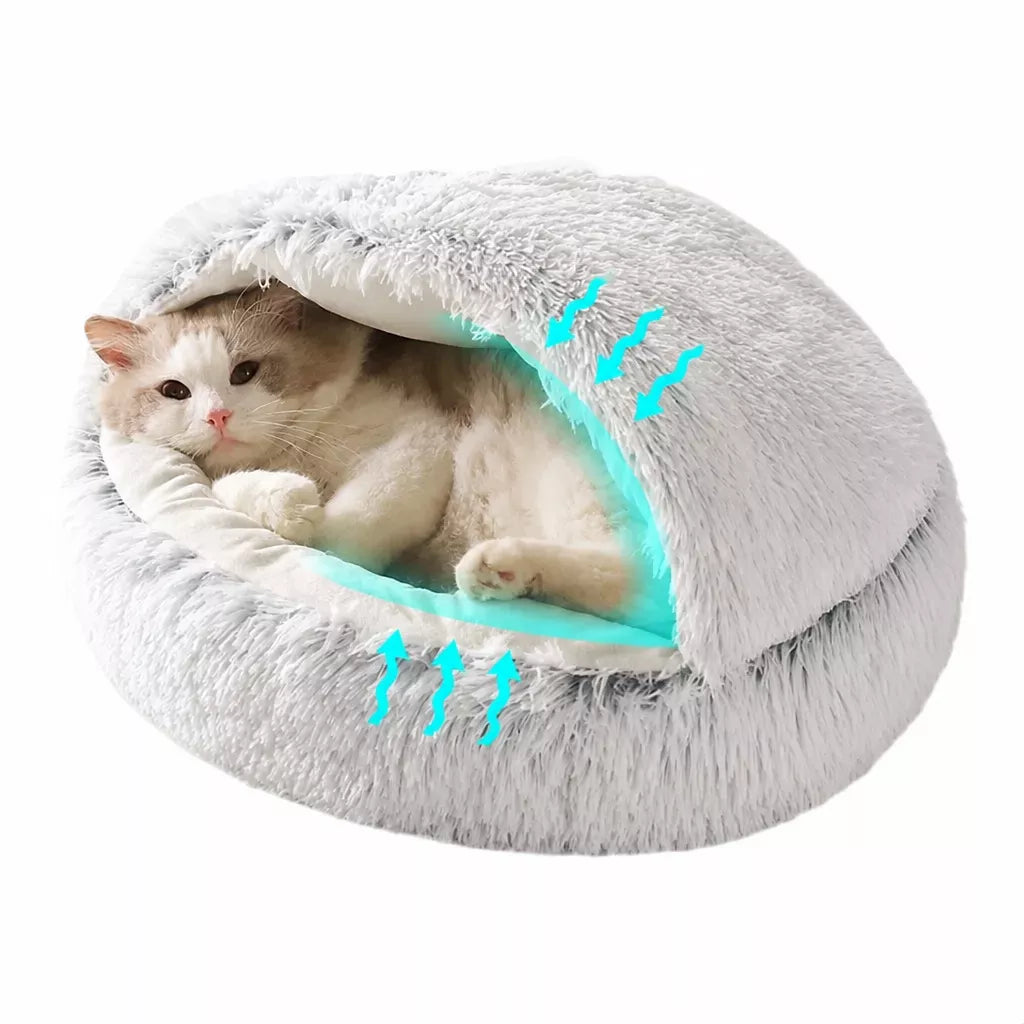 Polyester Cat & Dog Nest Bed