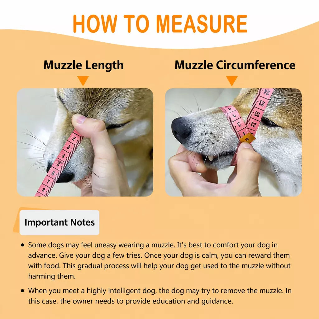 Breathable Mesh Dog Muzzle