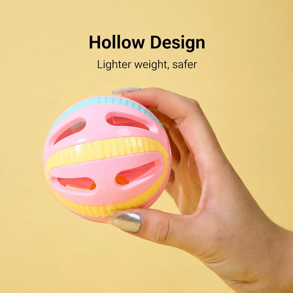 Silicone Cat Bell Ball Toy for Indoor Play