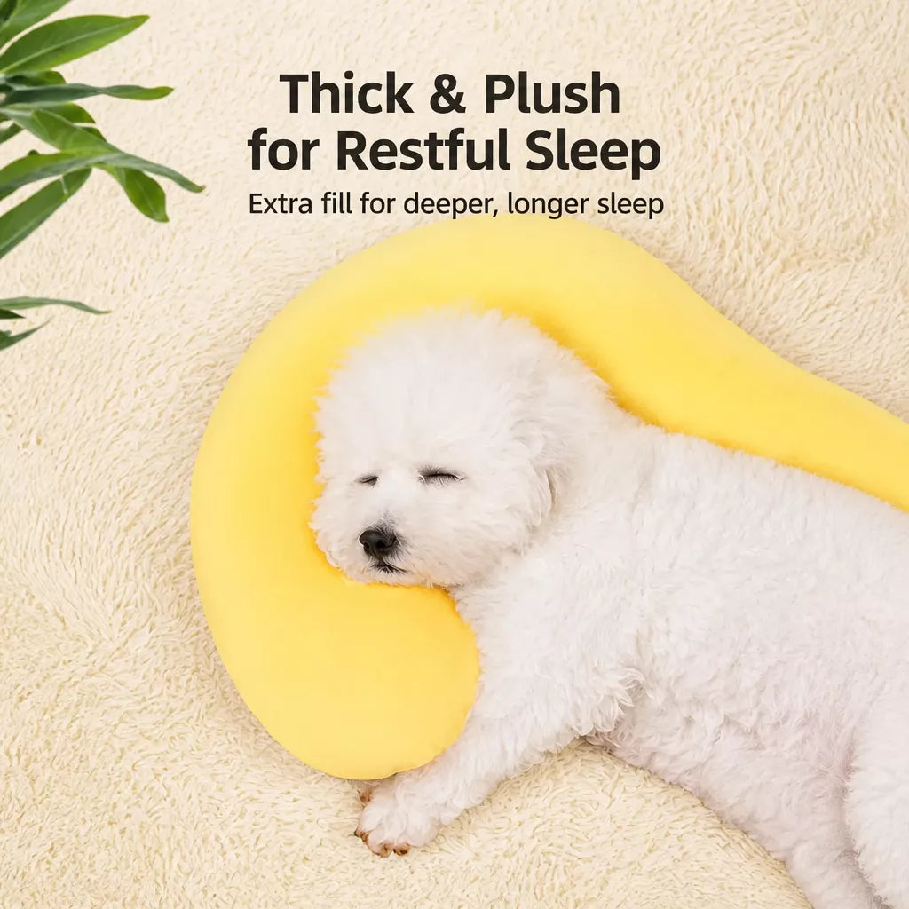 Pillow-Style Pet Bed for Cats and Dogs
