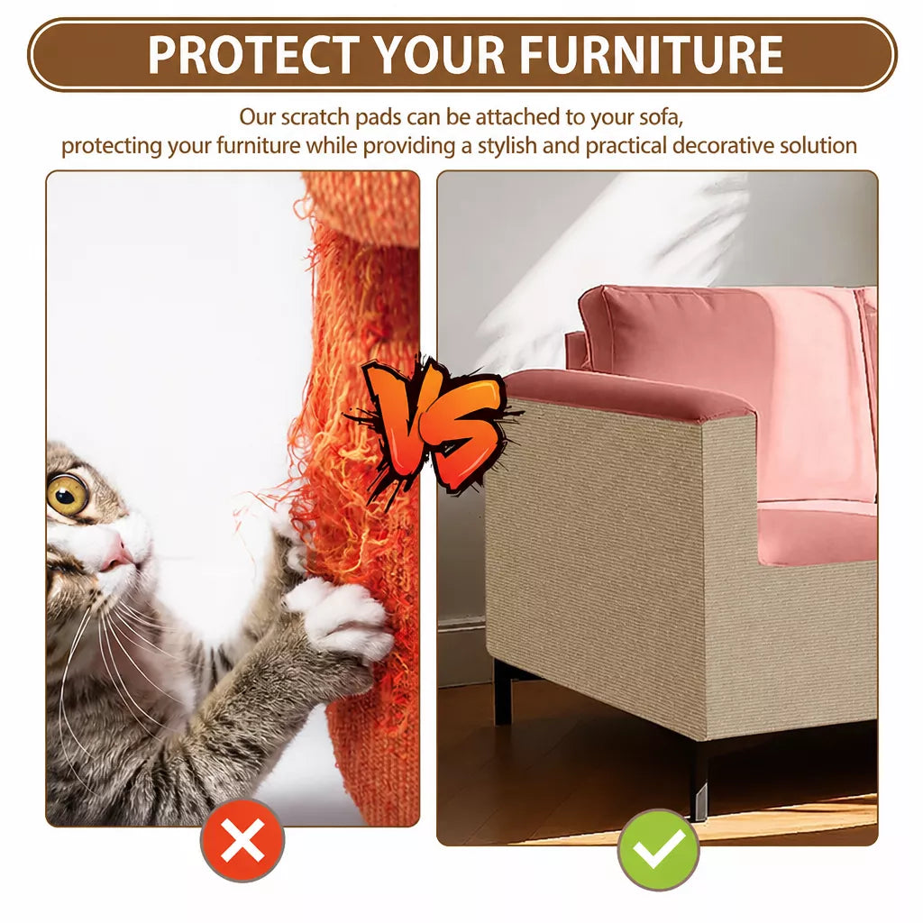 Wall-Mount Cat Scratching Mat