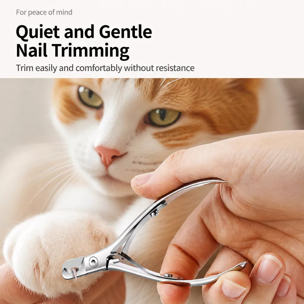 Stainless Steel Cat Nail Clippers