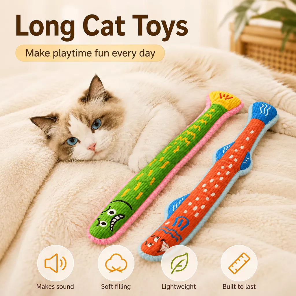 Fish Crinkle Cat Toy