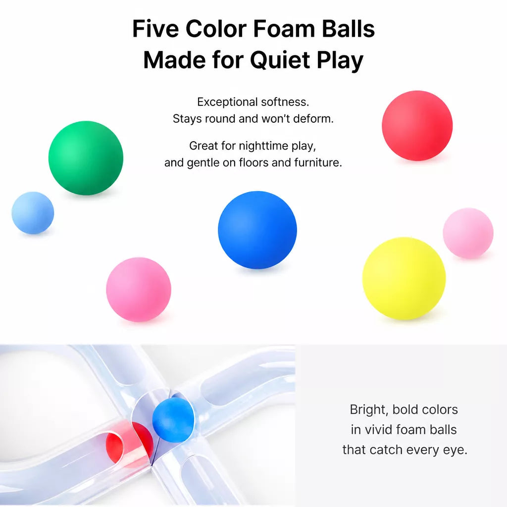 Interactive Cat Ball Track Toy