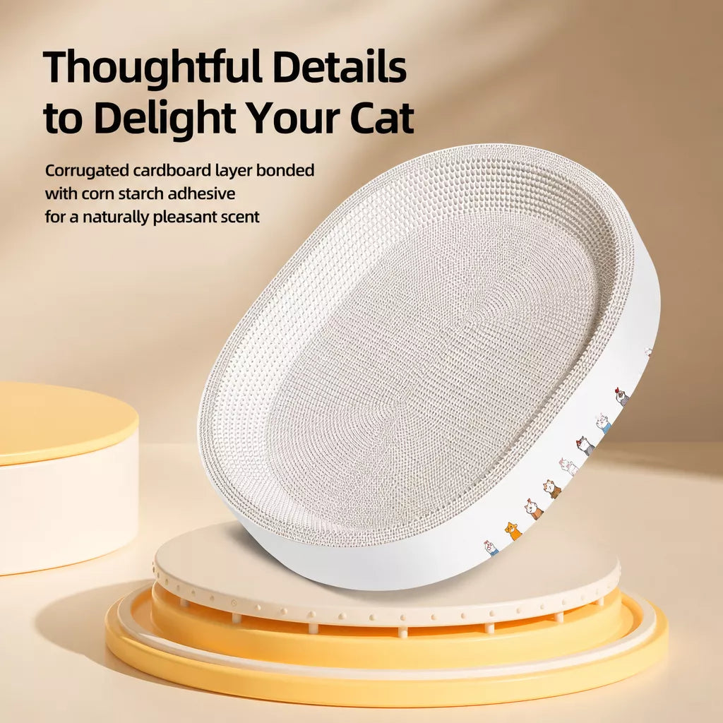 Corrugated Cardboard Cat Scratcher Lounge