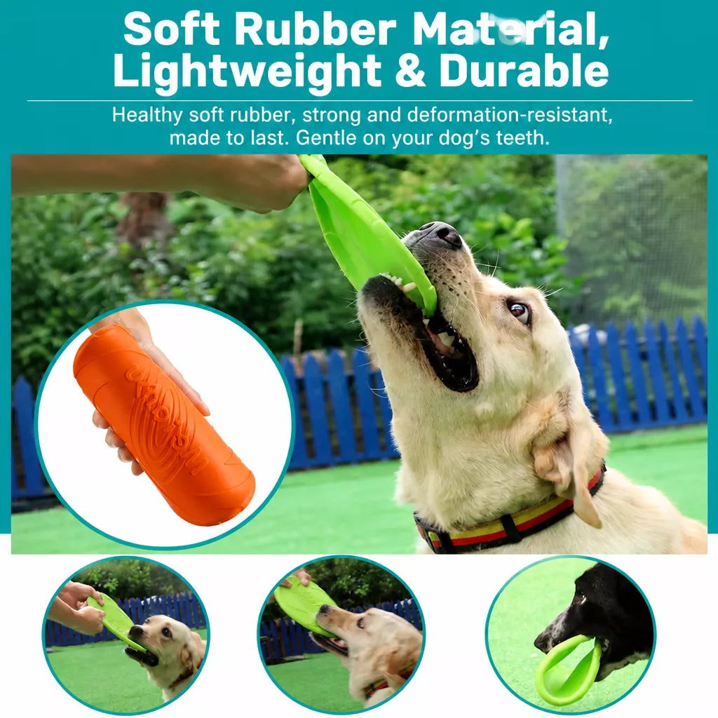 Floating Dog Flying Disc Toy for Training and Interactive Play