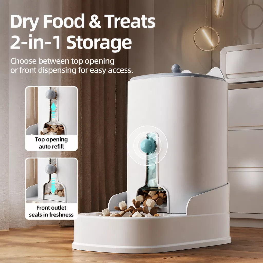 Automatic Pet Feeder and Water Dispenser
