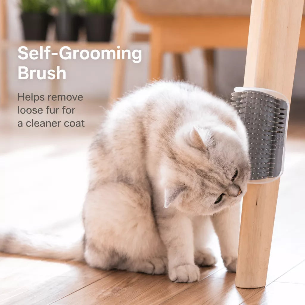 Corner-Mount Cat Scratcher Pads with Adhesive and Screws