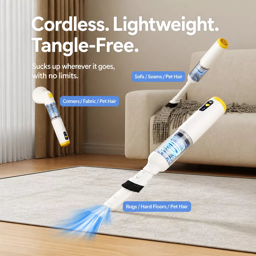 Pet Grooming Vacuum and Dryer with Deshedding Brush