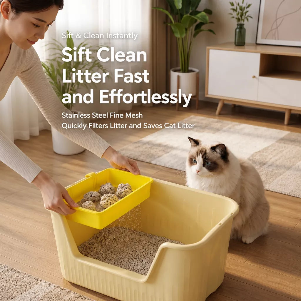 Cat Litter Sifter and Scoop