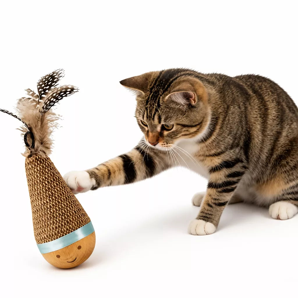 Wobble Dog & Cat Toy for Indoor Play