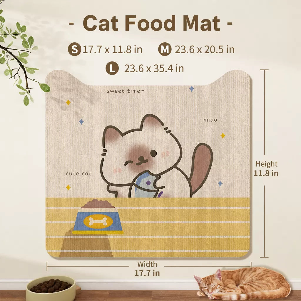 Self-Adhesive Cat Scratching Mat for Doors
